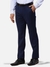Men Slim Fit Solid Dark Blue Trouser