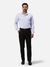 Men Slim Fit Solid Black Trouser