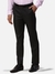 Men Slim Fit Self Design Dark Grey Trouser