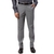 Men Super Slim Fit Solid Light Grey Trouser