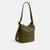 Natural Grain Leather Bleecker Bucket Bag