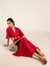 RED MARGO LONG DRESS