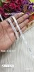25963-C Silver Plain Gota Patti Lace – 0.25 inch