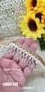 Water & Gold Dori Hanging Scalloped Lace