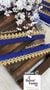 Royal Blue Leafy Designer Trim