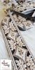 Black Obsidiam Floral Weave Embroidery Designer Trim