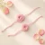 Pawsh Pet Crochet Pink Rose Rakhi for Dogs & Cats, 1 Pcs