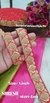 Red Sequin, Thread & Dori Embroidery Lace – 18297-Emb