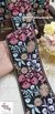 Black Floral Elegance Thread Lace