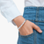 Set In Stone Hinged Gold Bangle