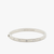 Set In Stone Hinged Gold Bangle
