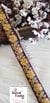Designer Dark Purple Floral Gota Patti Trim