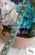 Pine Green Color Threaded Embroidery Trim