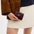 Colorblock Leather Essential Card Holder Wallet