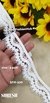 White Imported GPO Cutwork Lace