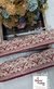 Maroon Pearl Dori Scalloped Cutwork Lace
