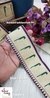 Wine Banarasi Gold Lace