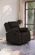 Ease Rocker Single Seater Fabric Recliner - Touch Brown