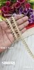 25964-C Light Gold One-Side Choch Gota Jhalar Lace – 1 cm