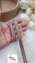 Coffee Radiant Zari Embellishments Trim
