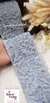 Dainty Flowers  Grey Threaded Ribbons