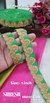 Green Sequin, Thread & Dori Embroidery Lace – 18012-Emb