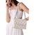 Deco Vibrant Buds Embellished Chain Shoulder Bag
