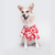 Ezra Polyester Blend Dog Shirt - Heart Abstract