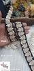 Black  Colour Luxe Zari Embroidered Lace Roll