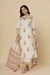 Naksh Ivory Printed Straight Kurta, Dupatta And Pants (Set of 3)