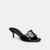 Margot Sandal With Oversized Buckle In Loved Leather