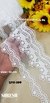 Ivory Dual Scallop Bloom Lace – Cream -SFH-299