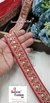 Golden Sequin With Zari Splendor Red  Borders Laces