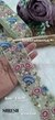 Pista Net Multi-Thread Floral Embroidery Lace