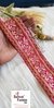 Rani Pink Embroidered Trim