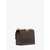 Greenwich Small Color-Block Logo and Saffiano Leather Crossbody Bag
