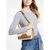 Heather Large Logo Shoulder Bag