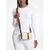 Jet Set Small Empire Signature Logo Stripe Double-Zip Camera Bag
