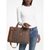 Gigi Large Empire Signature Logo Tote Bag