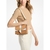 Greenwich Small Color-Block Logo and Saffiano Leather Crossbody Bag