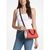 Marilyn Small Color-Block Saffiano Leather Crossbody Bag