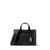 Gigi Small Topstitched Leather Messenger Bag