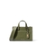 Gigi Small Topstitched Leather Messenger Bag