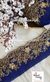 Hand Embroidered Royal Blue Heavily Studded Trim