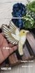Right Side Facing Light Yellow Dove Patch