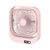 24ENERGY EN-3074 Table Fan [Pink]
