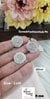 Silver Opulence Zardosi Floral Buttie