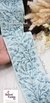Dainty Flowers Cadet Blue Threaded Ribbons
