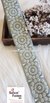 Creative Thread Works Sea Sage  Base Embroidered Trim