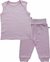Pink Vest + Pink Pant Set (100% Cotton Interlock Biowash)